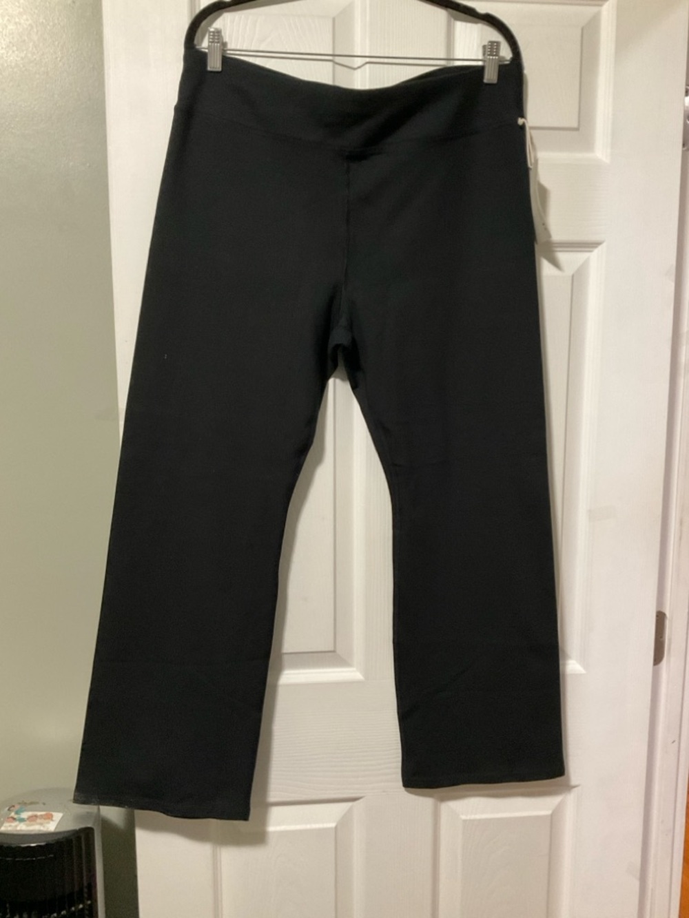Pact Women's Black Wide-Leg Leggings